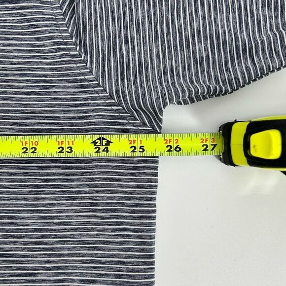 Men’s Footjoy FJ Golf polo black and white stripes size 2XL EUC - Picture 6 of 8